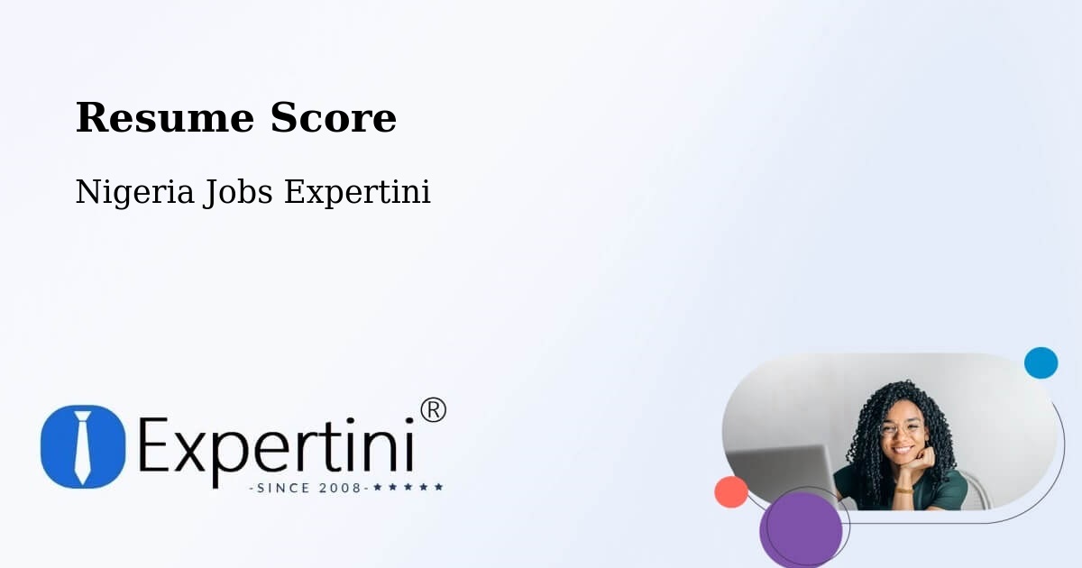 Resume Score & Job Description Match Tool – Ibi - Nigeria Jobs Expertini